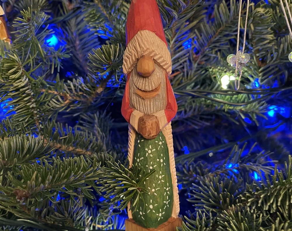 Christmas ornament Santa