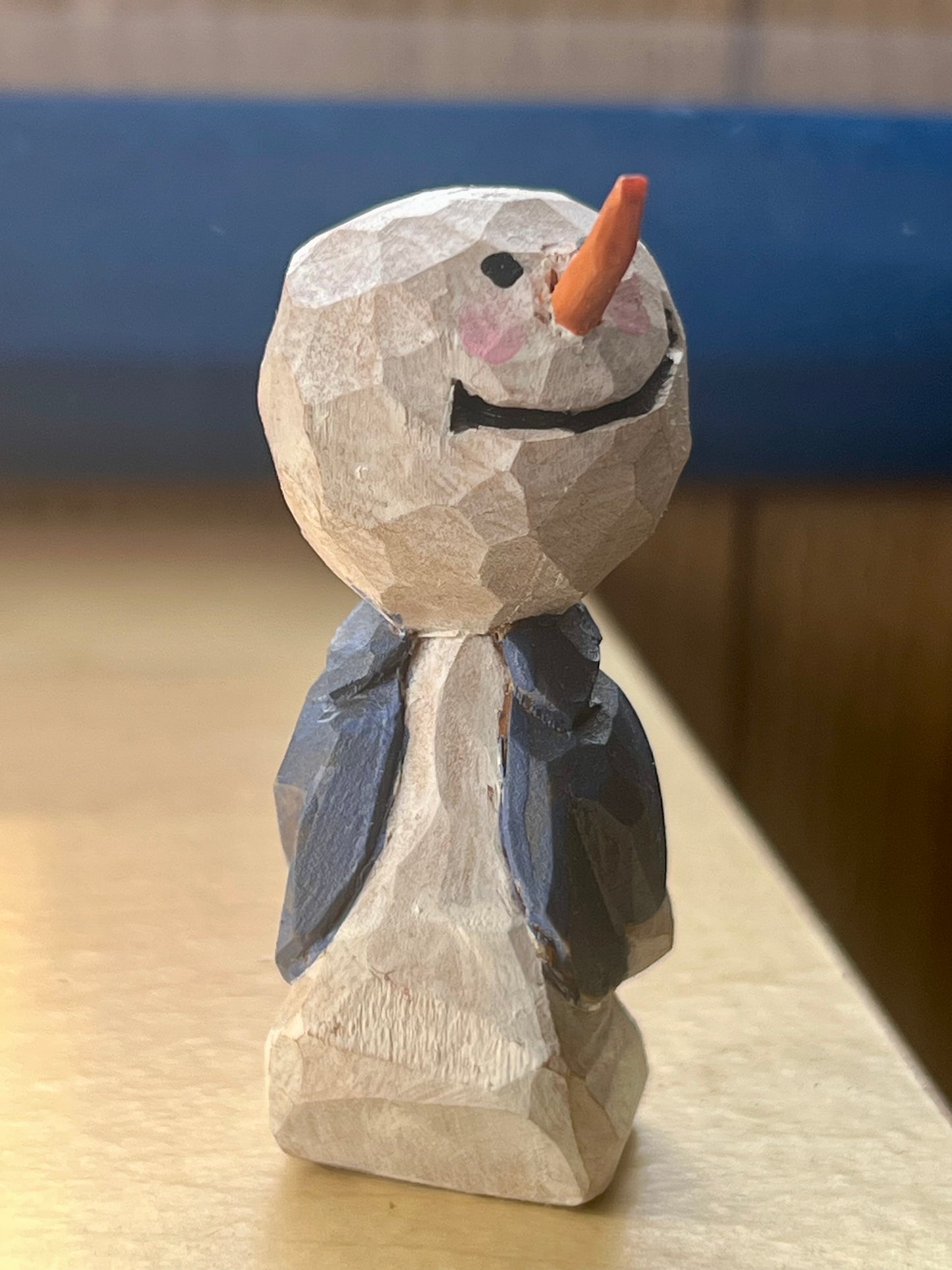 Little wooden Snowman