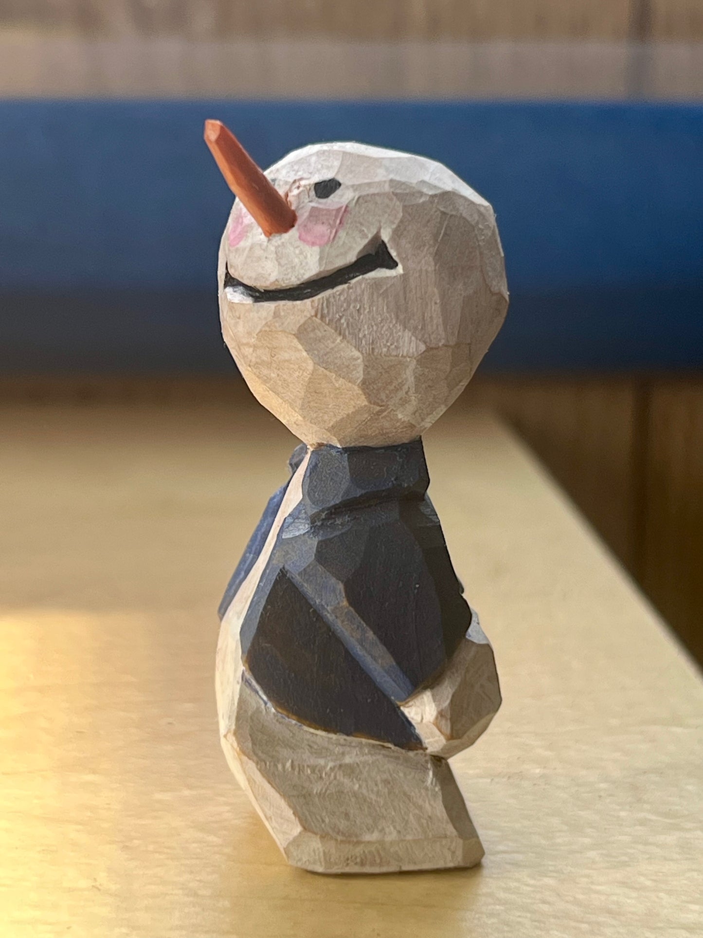 Little wooden Snowman