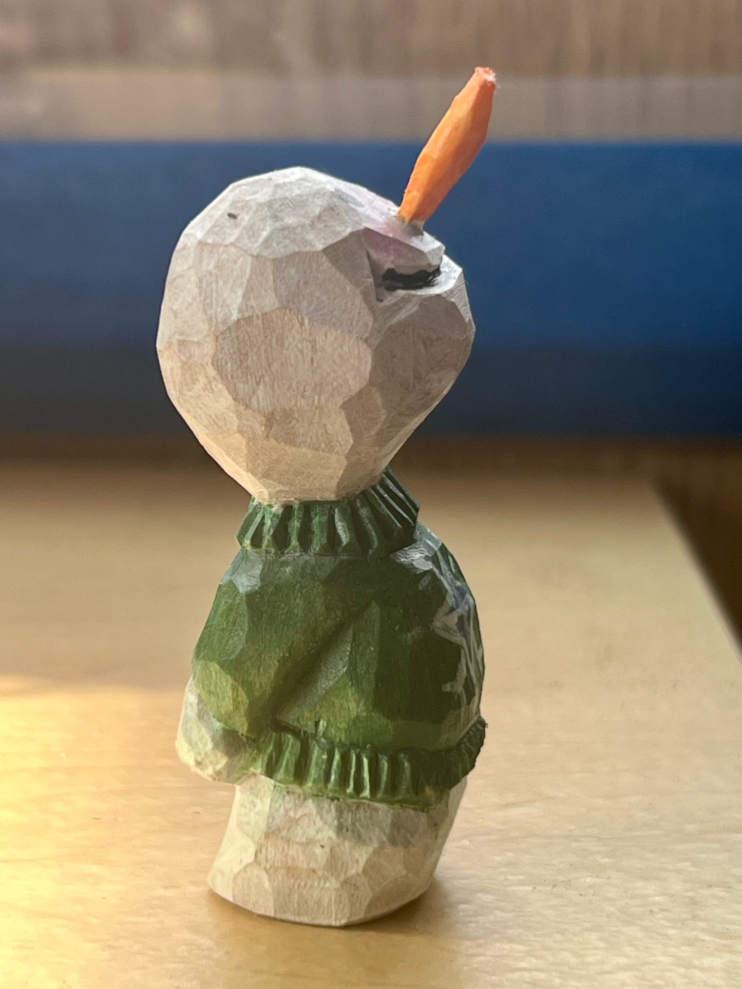 Little wooden Snowman